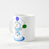 Snowman Entertainer Kaffeetasse (Vorderseite Links)
