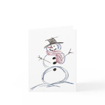 Snowman Epic Joy Weihnachtskarte