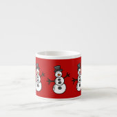 Snowman Espressotasse (Vorderseite)