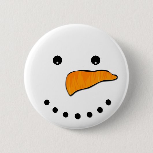 Snowman Face Button (Vorderseite)