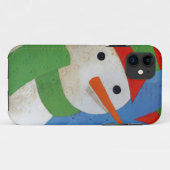 Snowman Face Case-Mate iPhone Hülle (Rückseite (Horizontal))