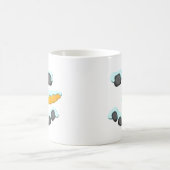 Snowman Face Design Kaffeetasse (Mittel)