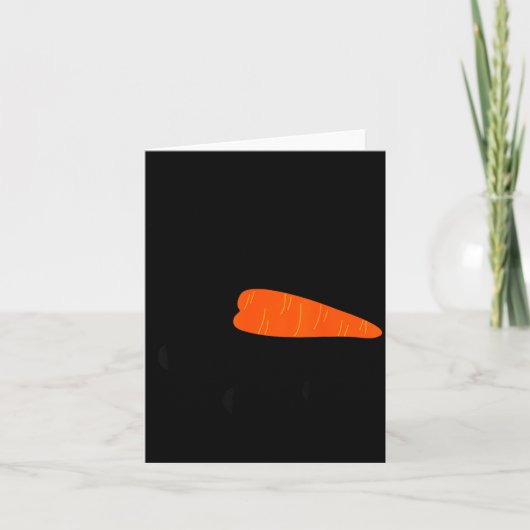 Snowman Face Eyelashes For Women Christmas Winter  Karte (Vorderseite)