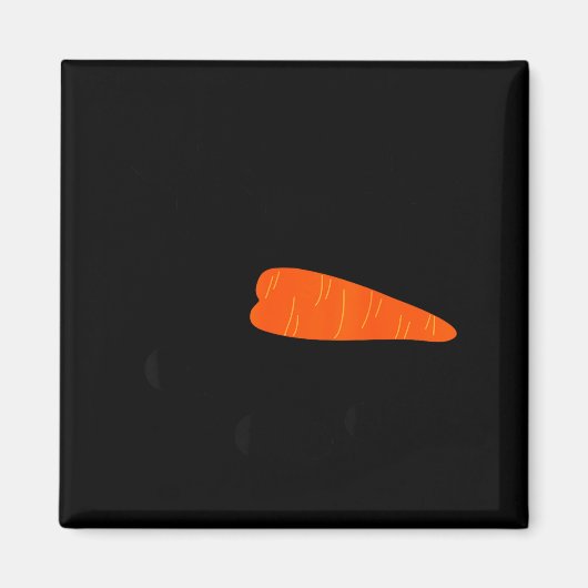 Snowman Face Eyelashes For Women Christmas Winter  Magnet (Vorne)