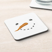 SNOWMAN FACE GETRÄNKEUNTERSETZER (Linke Seite)
