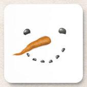 SNOWMAN FACE GETRÄNKEUNTERSETZER (Vorderseite)