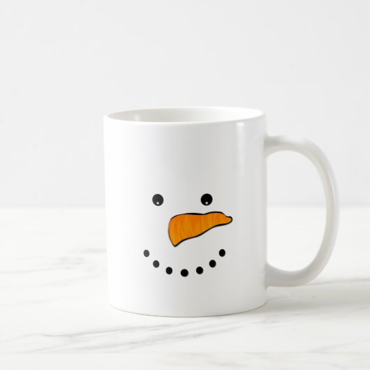 Snowman Face Kaffeetasse (Rechts)