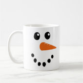 Snowman Face Kaffeetasse (Links)