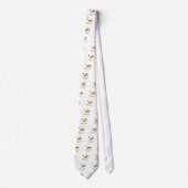 Snowman Face Krawatte (Vorderseite)