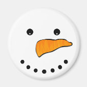 Snowman Face Magnet (Vorne)