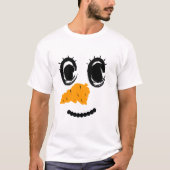 Snowman Face ; Matching Family Gift T-Shirt (Vorderseite)