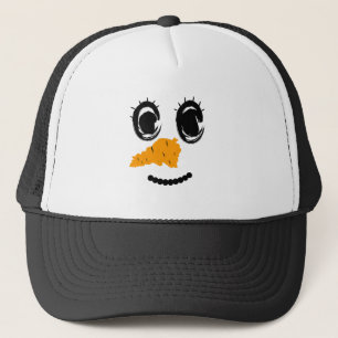 Snowman Face ; Matching VATER Gift Truckerkappe