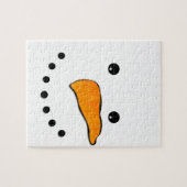Snowman Face Puzzle (Horizontal)