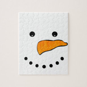 Snowman Face Puzzle