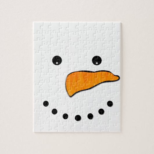 Snowman Face Puzzle (Vertikal)