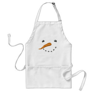 SNOWMAN FACE SCHÜRZE