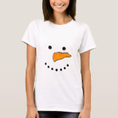 Snowman Face T-Shirt (Vorderseite)