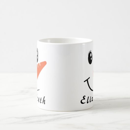 Snowman Face Tasse (Mittel)