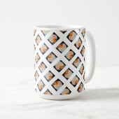 Snowman Face Tasse (VorderseiteRechts)