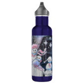 Snowman-Familie Edelstahlflasche (Rechts)