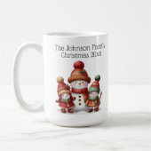 Snowman-Familie Kaffeetasse (Links)