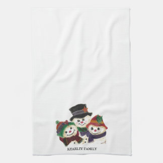 SNOWMAN FAMILY TEETOWEL GESCHIRRTUCH