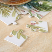 Snowman Family Weihnachten Puzzle (Seite)