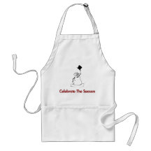 Snowman feiert die Jahreszeit