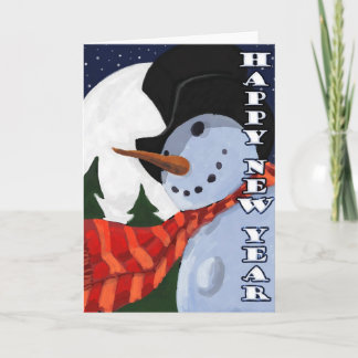 SNOWMAN FEIERTAGSKARTE