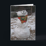 snowman feiertagskarte<br><div class="desc">Happy Holidays!</div>