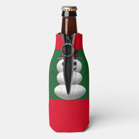 Snowman Flaschenkühler (Flasche Rückseite)