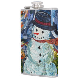 Snowman Flask Flachmann