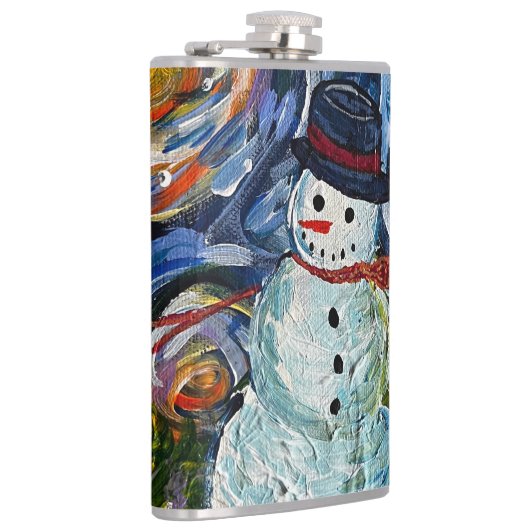 Snowman Flask Flachmann (Rechts)