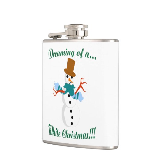 Snowman Flask Flachmann (Links)