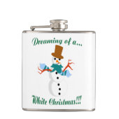 Snowman Flask Flachmann (Vorderseite)