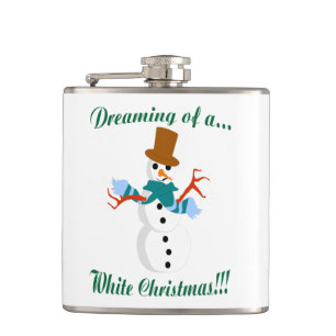 Snowman Flask Flachmann