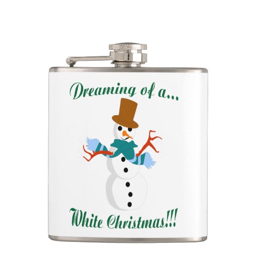 Snowman Flask Flachmann (Vorderseite)