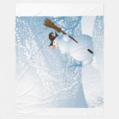 Snowman-Fleece-Decke Fleecedecke (Vorderseite)