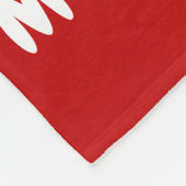 Snowman Fleecedecke (Ecke)