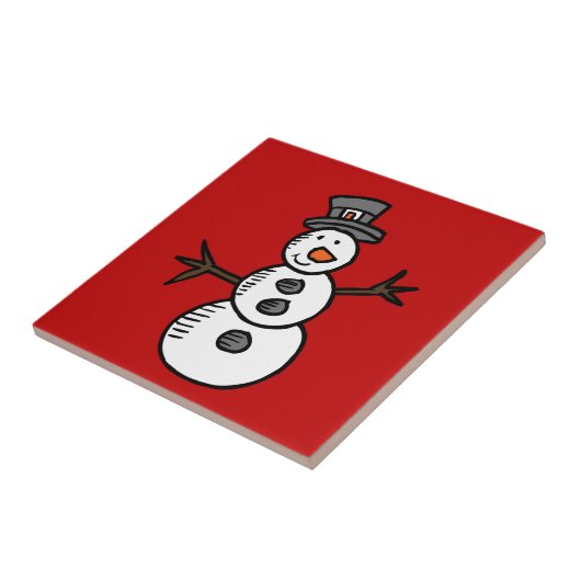 Snowman Fliese (Seite)