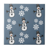 Snowman Fliese (Vorderseite)