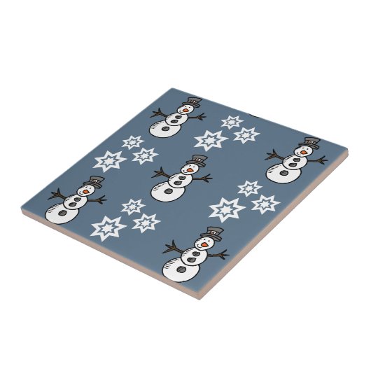 Snowman Fliese (Seite)