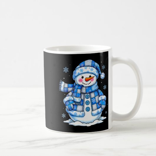 Snowman For Women Men Kids Grandkids Christmas Kaffeetasse (Rechts)