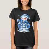 Snowman For Women Men Kids Grandkids Christmas T-Shirt (Vorderseite)