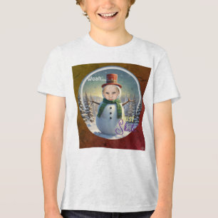 Snowman Foto T - Shirt HAMbyWG