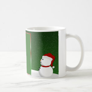 Snowman-Foto-Tasse Kaffeetasse
