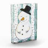 Snowman Fotoblock (Links)
