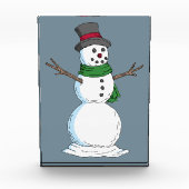 Snowman Fotoblock (Vorderseite)