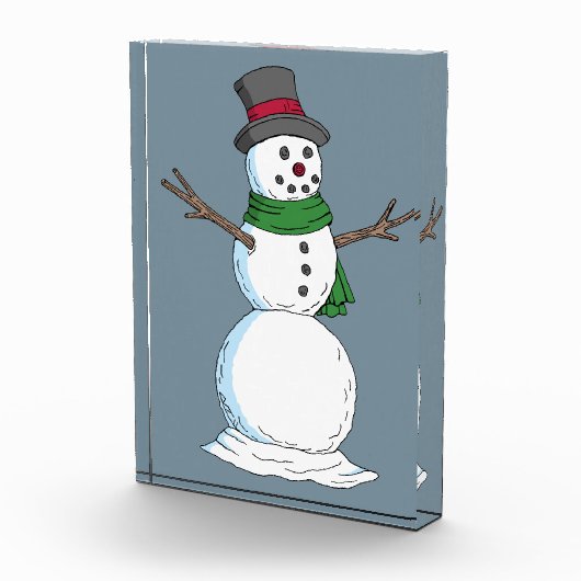 Snowman Fotoblock (Rechts)
