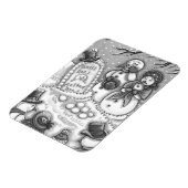 SNOWMAN-FRIEDHOF, MELDET VOR SEINER ZEIT, MÄHRER MAGNET (Linke Seite)